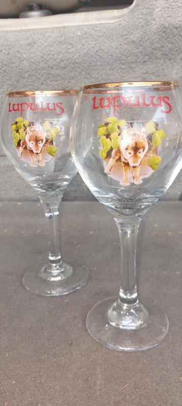 Verres lupulus 15cl, Enlèvement ou Envoi, Comme neuf