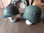 deux reliques de casques WW1, Enlèvement ou Envoi