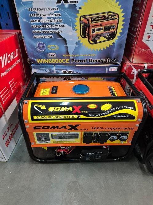 generator electrisch gestart nieuw, Doe-het-zelf en Bouw, Aggregaten, Nieuw, Benzine, Ophalen