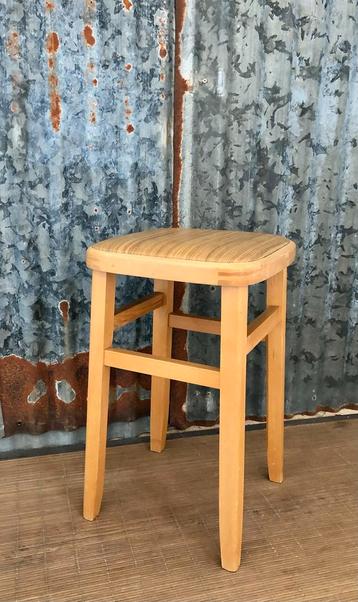 Tabouret en hêtre.  Centa.Années 70, Enlèvement, Comme neuf