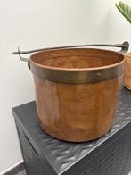 Koperen ketel – zuiver koper – Ø 37 cm – decoratief/vintage, Ophalen, Koper