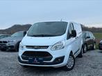 FORD TRANSIT CUSTOM L2H1 - 2.0TDCI - GPS - AIRCO - NOTEBOOK, Auto's, Ford, Stof, 1995 cc, Wit, 5 deurs