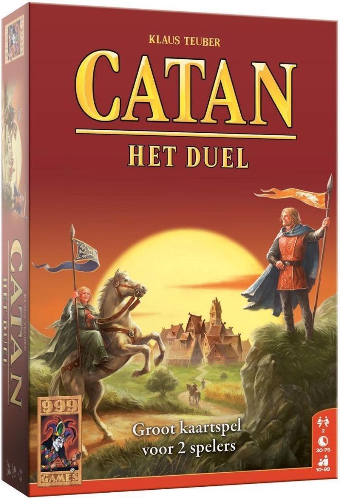 CATAN - Het duel - 999 Games, Hobby en Vrije tijd, Gezelschapsspellen | Kaartspellen, Nieuw, Een of twee spelers, Ophalen of Verzenden