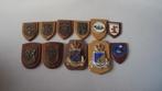 groot lot cresten marine zeemacht, Verzamelen, Ophalen of Verzenden, Marine