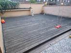 Terras hout planken, Ophalen