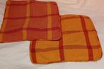 Housses coussins coton, Enlèvement, Utilisé, Orange, Carré