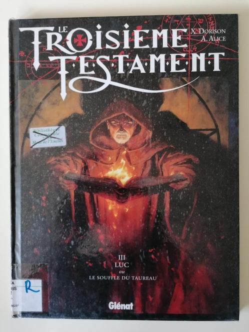Troisième Testament- Luc ou le souffle du Taureau- DL2000 EO, Livres, BD, Utilisé, Une BD, Enlèvement ou Envoi