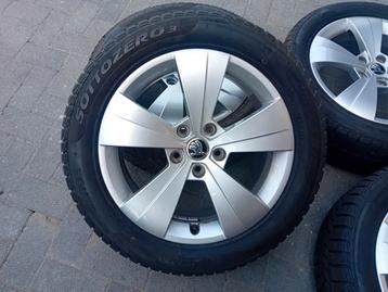 Winterbanden velgen alu Skoda Superb III 5x112 17inch 7mm ❄️ beschikbaar voor biedingen