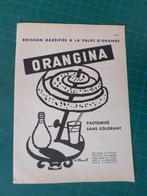 Orangina boisson - publicité papier - 1959, Autres types, Utilisé, Enlèvement ou Envoi