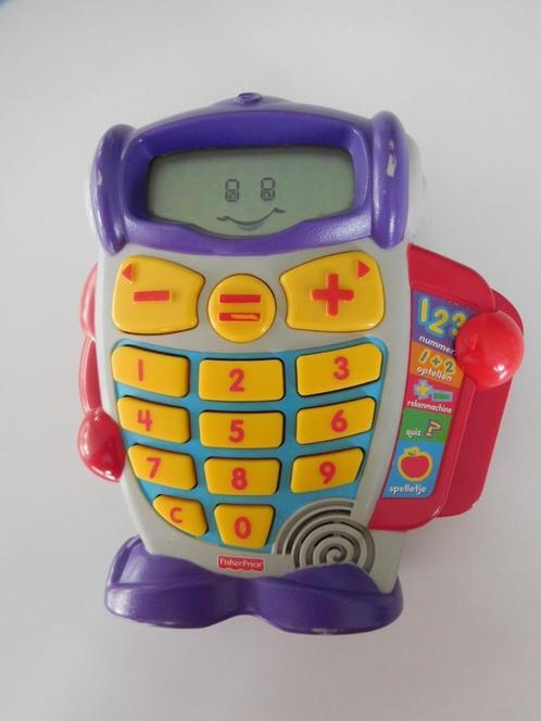Fisher Price Fun 2 Leer Calcubot, Kinderen en Baby's, Speelgoed | Fisher-Price, Zo goed als nieuw, Overige typen, Met licht, Met geluid