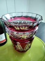 val saint Lambert kristal vaas, Antiek en Kunst, Antiek | Glaswerk en Kristal, Ophalen of Verzenden