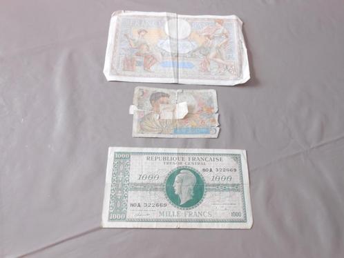 Billets français anciens, Postzegels en Munten, Munten en Bankbiljetten | Verzamelingen, Bankbiljetten, Ophalen of Verzenden