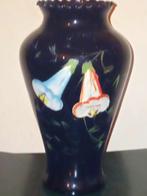 vase en verre noir, Maison & Meubles, Accessoires pour la Maison | Vases, Comme neuf, Noir, Moins de 50 cm, Enlèvement ou Envoi