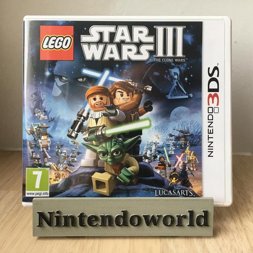 LEGO Star Wars 3 - The Clone Wars (3DS), Games en Spelcomputers, Games | Nintendo 2DS en 3DS, Zo goed als nieuw, Vechten, Ophalen