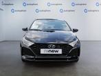 Hyundai i20 Trend*Boite auto*GPS*Caméra*Carplay*APS Ar*Led, 116 g/km, Zwart, Bedrijf, Berline