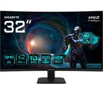 GIGABYTE GS32QCA 31.5" curved gaming monitor, Computers en Software, Monitoren, Ophalen of Verzenden, Zo goed als nieuw, Gaming