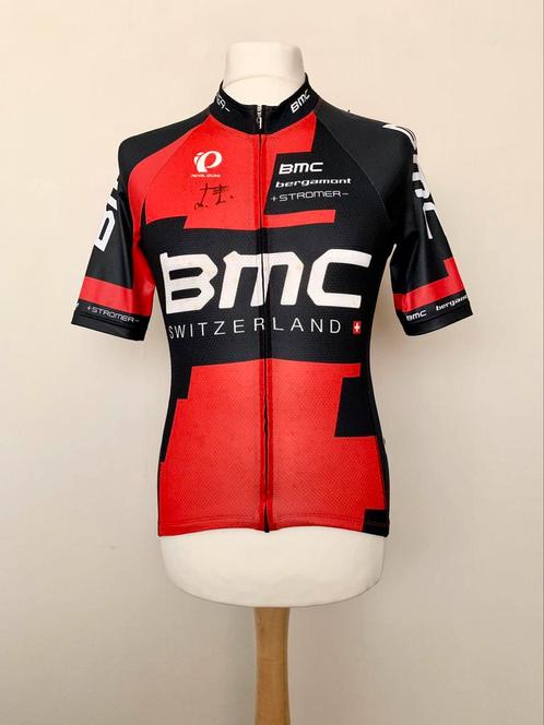 BMC Switzerland 2014 worn & signed by Tom Bohli shirt, Sport en Fitness, Wielrennen, Gebruikt, Kleding