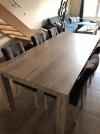 Eettafel, Huis en Inrichting, Tafels | Eettafels, Ophalen, Zo goed als nieuw, Vijf personen of meer, Rechthoekig