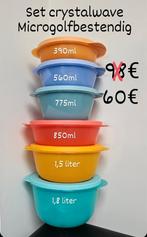 Tupperware set crystalwave, Huis en Inrichting, Keuken | Tupperware, Ophalen of Verzenden, Nieuw