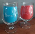 2 duvel glazen., Ophalen of Verzenden, Zo goed als nieuw