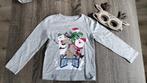 t-shirt 104 kerst + rendiermasker, Ophalen, C&A, Zo goed als nieuw, Shirt of Longsleeve