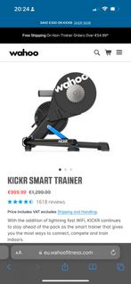 Kickr smart 5, wahoo bureau- en mattenset, Ophalen, Gebruikt