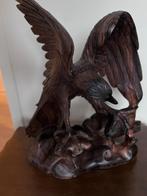 Houten vogel snijwerk, Antiek en Kunst, Ophalen