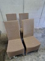 4 stoelen lloyd loom original, Huis en Inrichting, Stoelen, Ophalen, Gebruikt, Overige kleuren, Vier