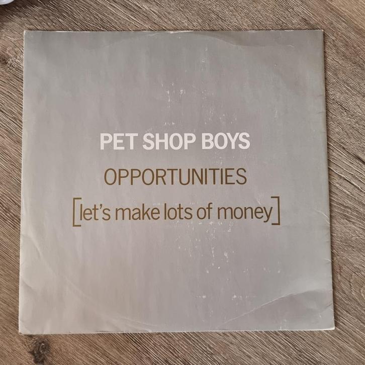 12" Pet Shop Boys – Opportunities (Let's Make Lots Of Money), Cd's en Dvd's, Vinyl Singles, Gebruikt, Maxi-single, Dance, 12 inch