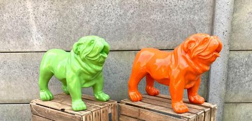Tuinbeeld Engelse Bulldog laatste stuks!!! Spotprijs!, Tuin en Terras, Tuinbeelden, Nieuw, Dierenbeeld, Overige materialen, Ophalen