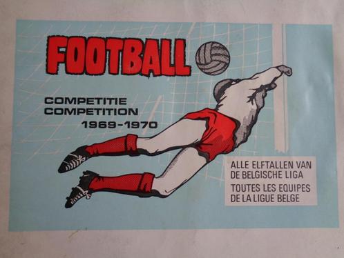 FOOTBALL 1969 1970 album de football Ligue belge 32 équipes, Hobby & Loisirs créatifs, Autocollants & Images, Envoi