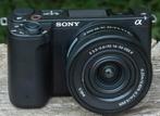Sony ZV-E10 II + Sony 16-50 oss pz ii - nieuwstaat, Audio, Tv en Foto, Fotocamera's Digitaal, Ophalen of Verzenden, Zo goed als nieuw