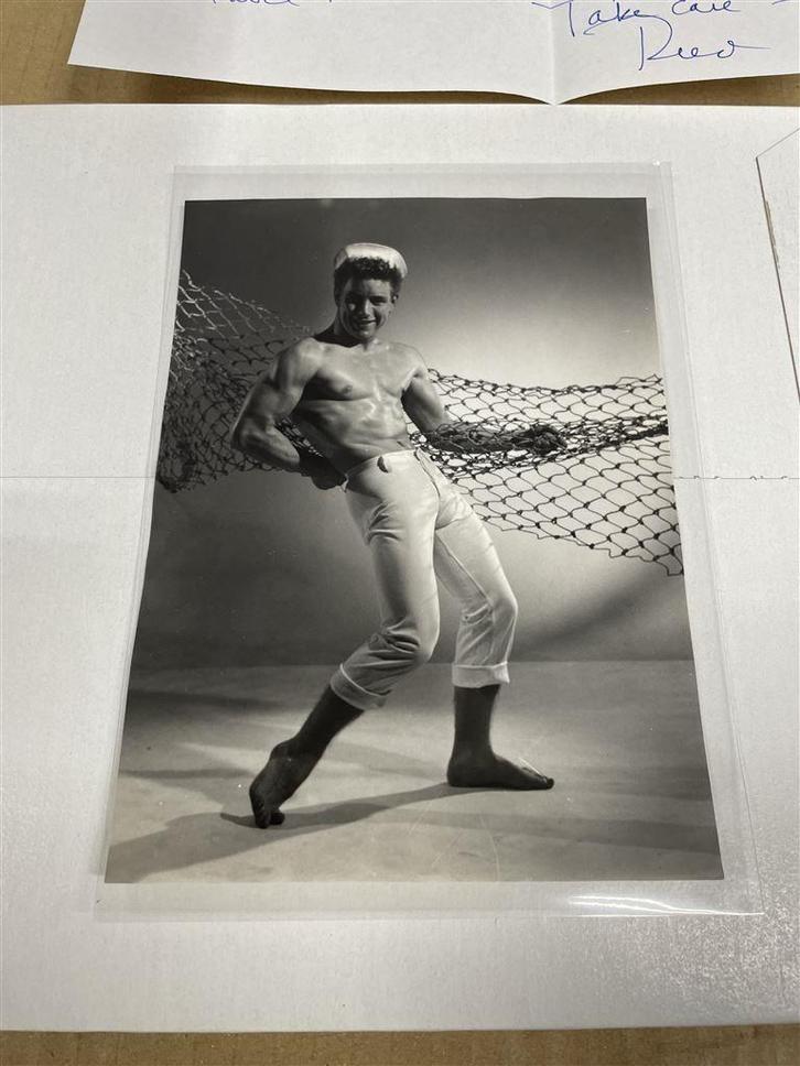 Vintage foto 1960 Dave Barrett fishnett Scott photo london m, Antiek en Kunst, Kunst | Tekeningen en Fotografie, Ophalen of Verzenden