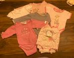 6 baby rompers - maat 62, Kinderen en Baby's, Babykleding | Maat 62, Ophalen of Verzenden, Zo goed als nieuw, Meisje