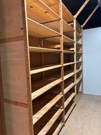 Sterke houten bruynzeel wandrekken, Huis en Inrichting, Ophalen, Zo goed als nieuw
