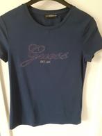 GUESS Donkerblauwe T-shirt met strass-steentjes Mt: L    € 3, Vêtements | Femmes, T-shirts, Taille 42/44 (L), Manches courtes