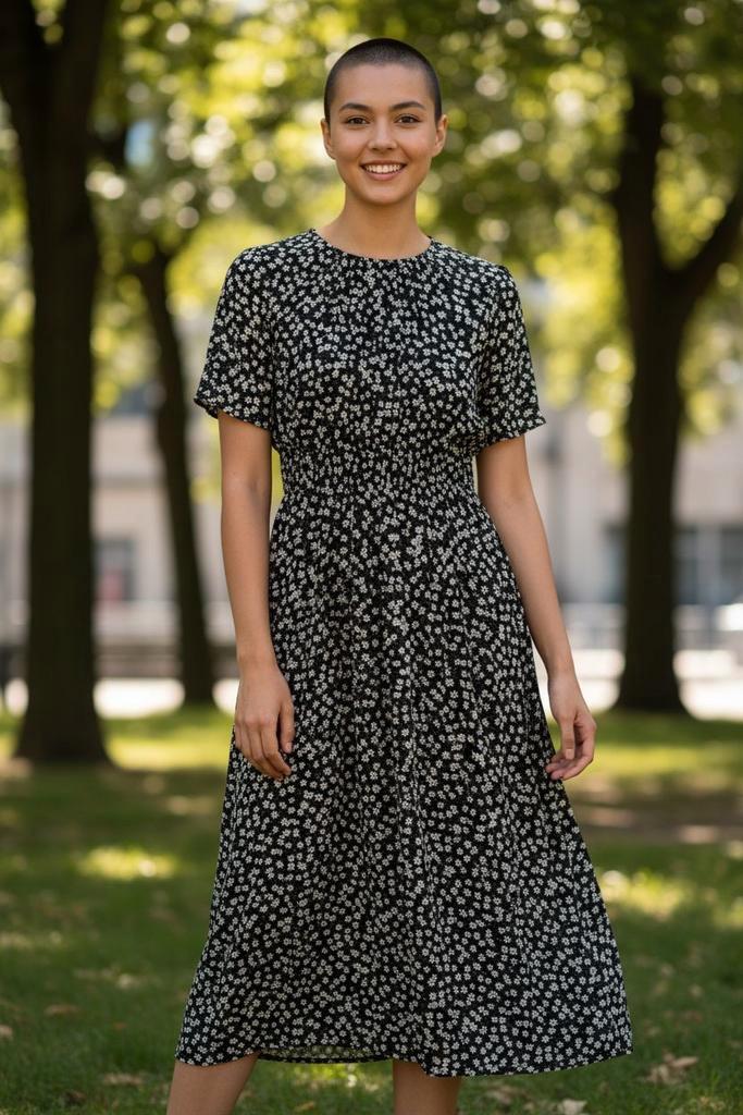✨️BUNDELKORTING‼️H&M Jurk Maat S In Topstaat✨️, Kleding | Dames, Jurken, Zo goed als nieuw, Maat 36 (S), Zwart, Onder de knie