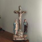 Religieus beeld. Golgotha., Antiek en Kunst, Ophalen of Verzenden