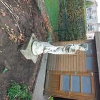 Beeld voor in de tuin, Tuin en Terras, Ophalen, Gebruikt, Beton, Mensenbeeld