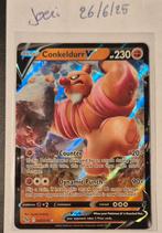 Pokemon - Conkeldurr V #40, Ophalen of Verzenden, Nieuw, Losse kaart, Foil
