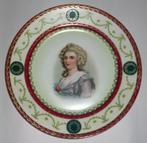 BORD MORITZ ZDEKAUER, AUSTRIA ADELIJKE DAME GESIG. HORTENSE, Ophalen of Verzenden