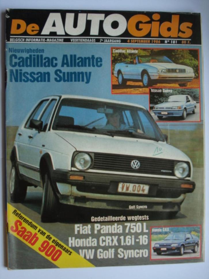 AutoGids 181, Boeken, Auto's | Folders en Tijdschriften, Gelezen, Algemeen, Verzenden