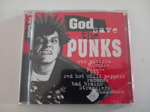 2CD God save the Punks Rock Sex Pistols GBH PIL 999 Ramones, Cd's en Dvd's, Cd's | Rock, Zo goed als nieuw, Alternative, Ophalen of Verzenden