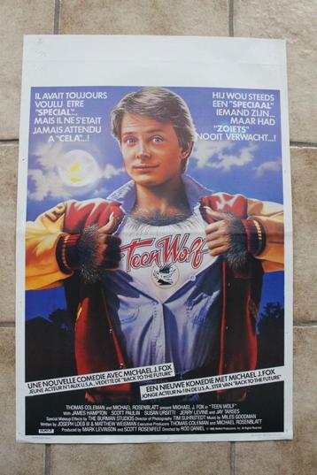 filmaffiche Teen Wolf 1985 Michael J. Fox filmposter