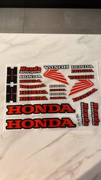 Honda stickers, Motos