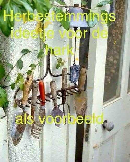 Harken zonder steel - voor de snelle beslisser, Tuin en Terras, Hand-tuingereedschap, Zo goed als nieuw, Hark, Ophalen