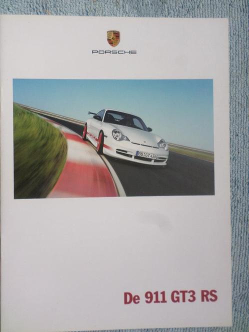 Brochure Porsche 911 996 GT3 RS 2003, Livres, Autos | Brochures & Magazines, Porsche, Enlèvement ou Envoi