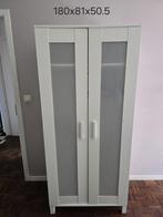 IKEA Brimnes witte kledingkast, Huis en Inrichting, Kasten | Overige, Ophalen, Gebruikt