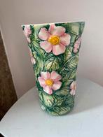 Vintage Italiaanse majolicavaas, Ophalen of Verzenden