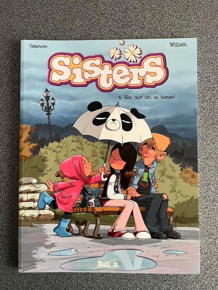Strip Sisters nr 6 - Een zus om te zoenen!, Boeken, Stripverhalen, Nieuw, Eén stripboek, Ophalen of Verzenden
